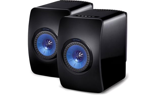 KEF LS50 Wireless (Black/Blue) (DEMO SPECIAL) - StereoLand